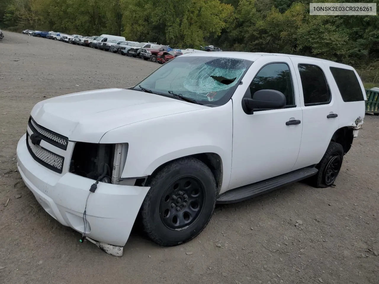 2012 Chevrolet Tahoe Special VIN: 1GNSK2E03CR326261 Lot: 72591644