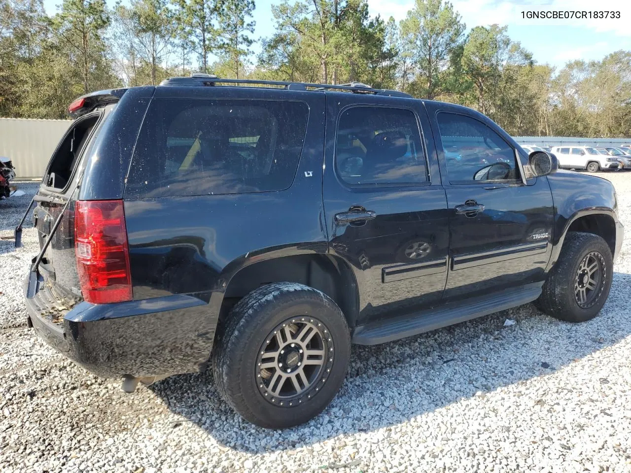 2012 Chevrolet Tahoe C1500 Lt VIN: 1GNSCBE07CR183733 Lot: 73867714