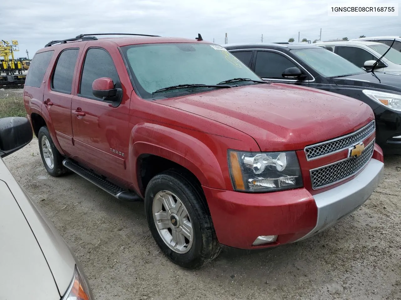 2012 Chevrolet Tahoe C1500 Lt VIN: 1GNSCBE08CR168755 Lot: 73925264