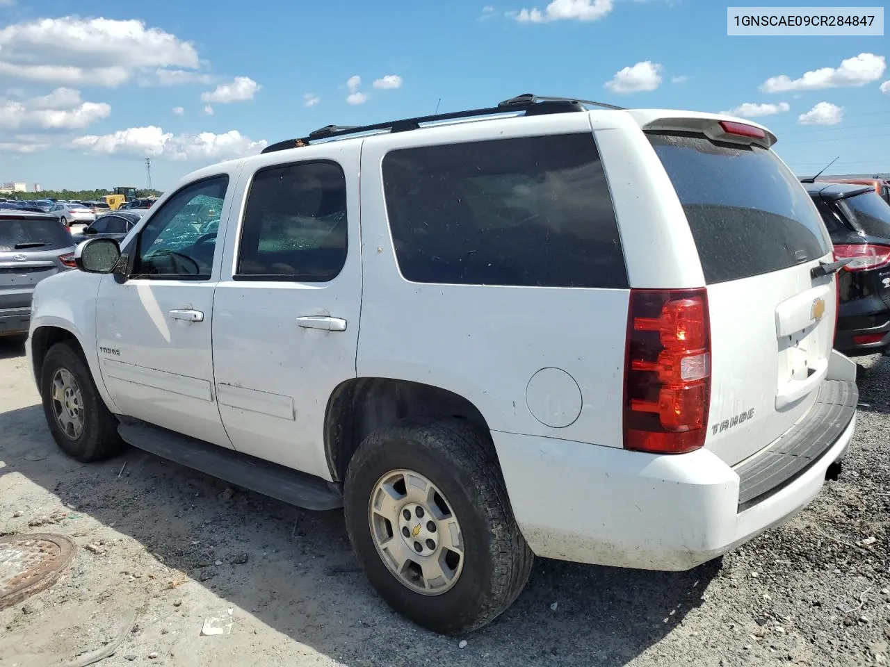 2012 Chevrolet Tahoe C1500 Ls VIN: 1GNSCAE09CR284847 Lot: 73965004