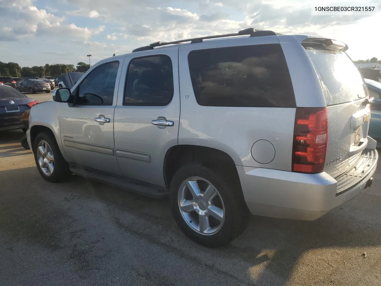 2012 Chevrolet Tahoe C1500 Lt VIN: 1GNSCBE03CR321557 Lot: 73982054