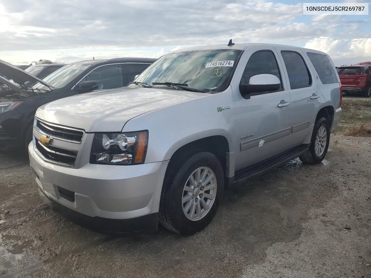 2012 Chevrolet Tahoe Hybrid VIN: 1GNSCDEJ5CR269787 Lot: 74516274