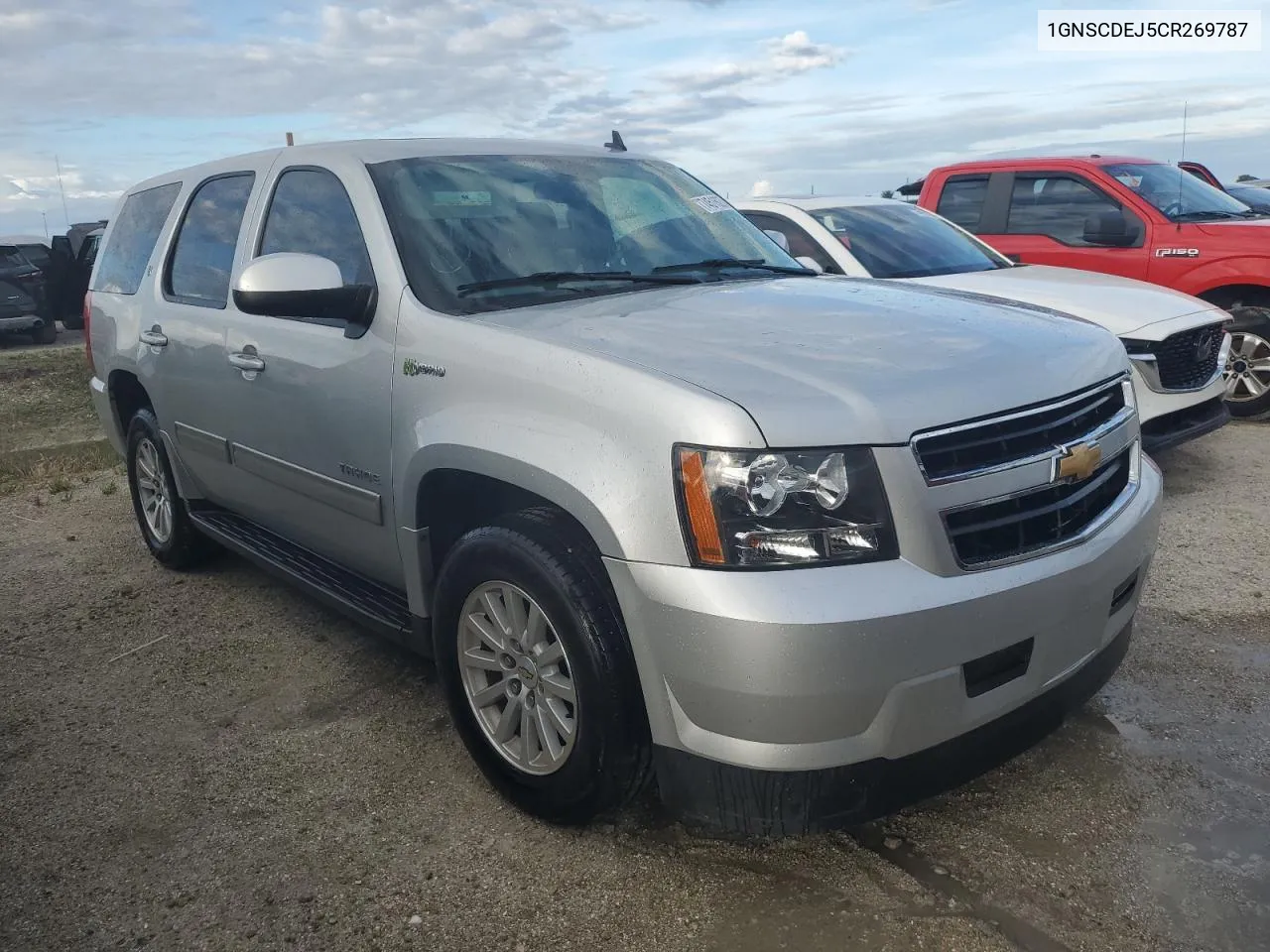 2012 Chevrolet Tahoe Hybrid VIN: 1GNSCDEJ5CR269787 Lot: 74516274