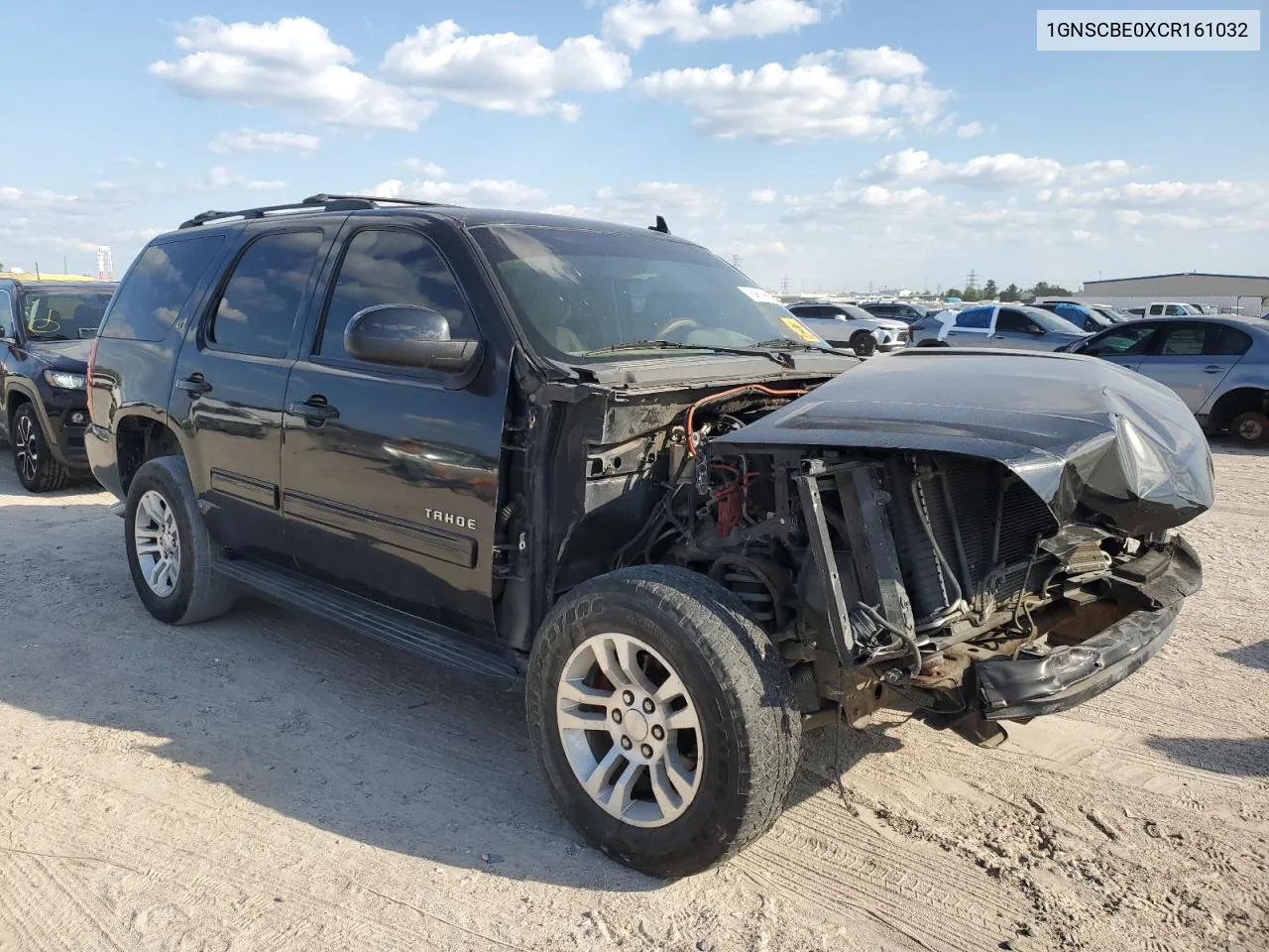 2012 Chevrolet Tahoe C1500 Lt VIN: 1GNSCBE0XCR161032 Lot: 74572584