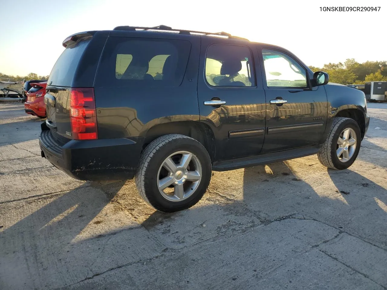 2012 Chevrolet Tahoe K1500 Lt VIN: 1GNSKBE09CR290947 Lot: 74581134