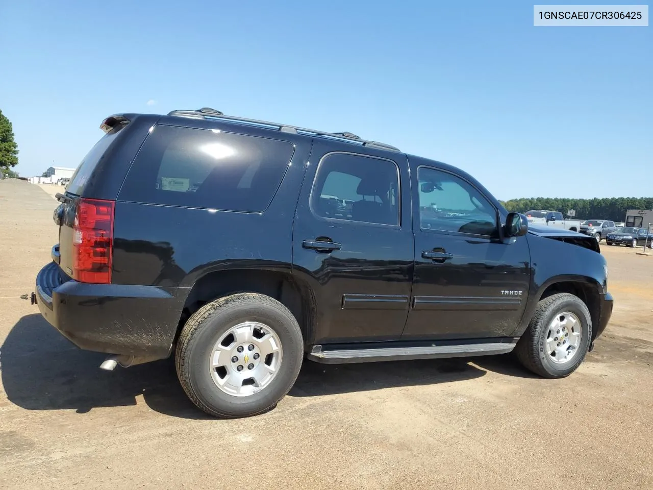 2012 Chevrolet Tahoe C1500 Ls VIN: 1GNSCAE07CR306425 Lot: 74593664