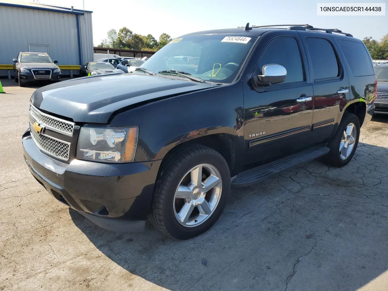 2012 Chevrolet Tahoe C1500 Ls VIN: 1GNSCAE05CR144438 Lot: 75524844