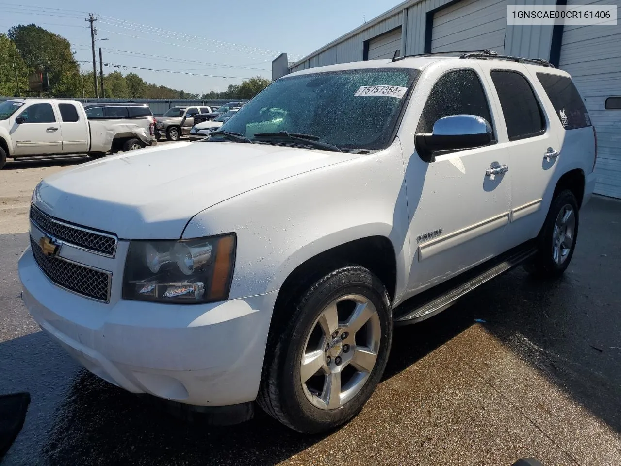 2012 Chevrolet Tahoe C1500 Ls VIN: 1GNSCAE00CR161406 Lot: 75757364