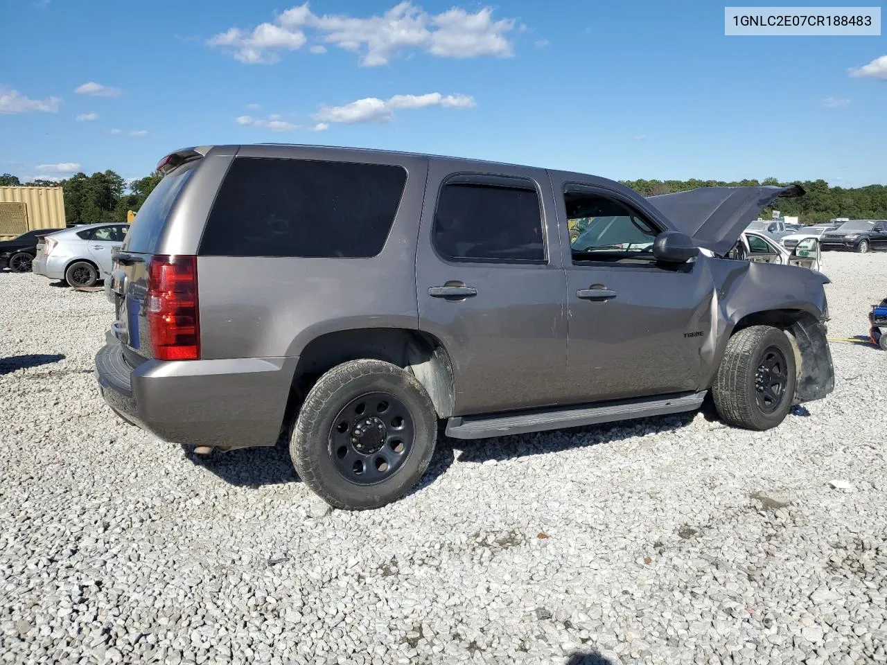 2012 Chevrolet Tahoe Police VIN: 1GNLC2E07CR188483 Lot: 76585044