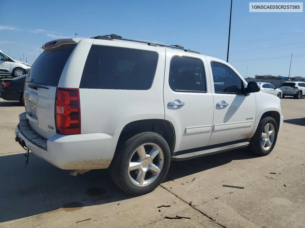 2012 Chevrolet Tahoe C1500 Ls VIN: 1GNSCAE05CR257385 Lot: 76826464