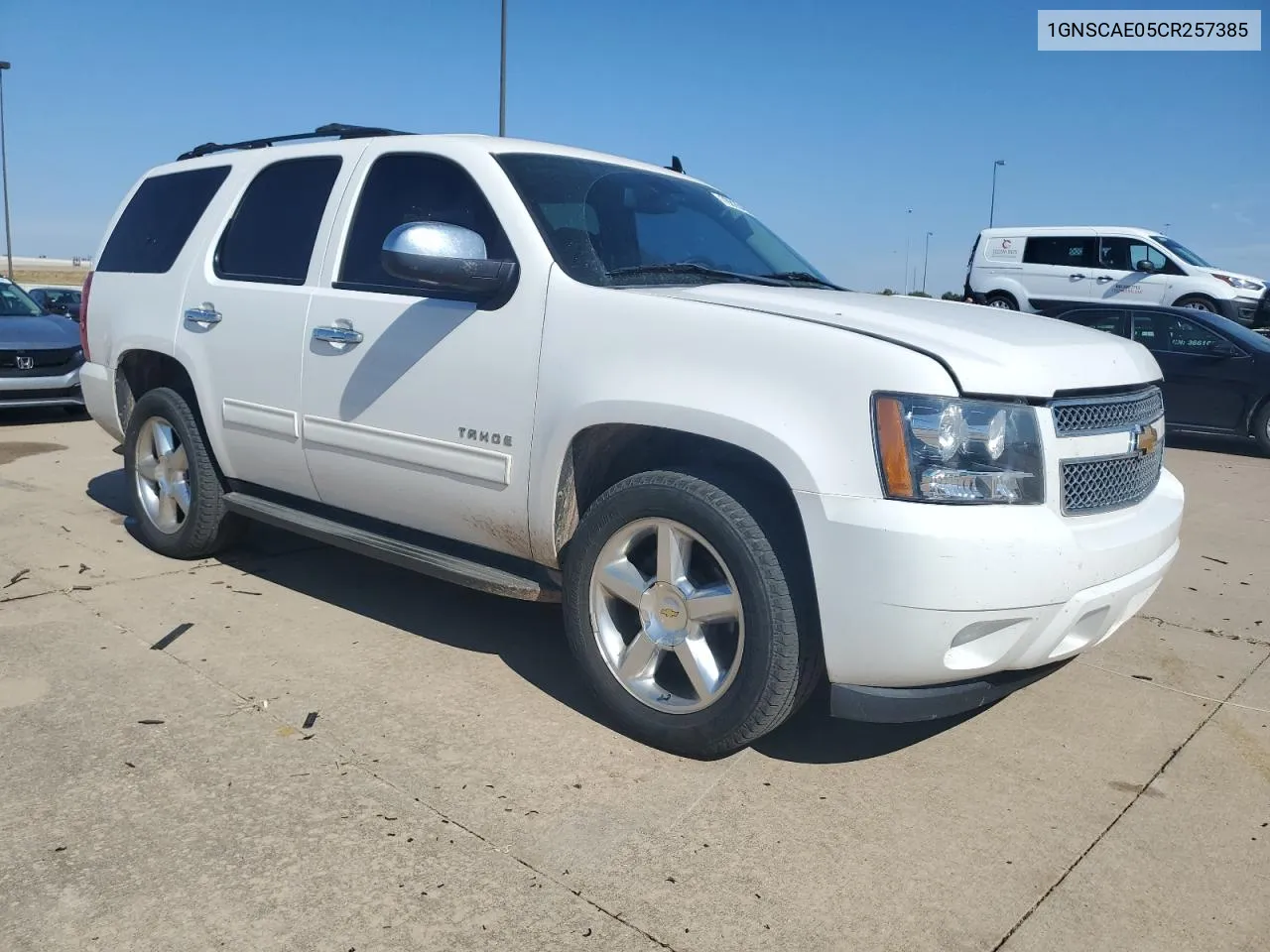 2012 Chevrolet Tahoe C1500 Ls VIN: 1GNSCAE05CR257385 Lot: 76826464