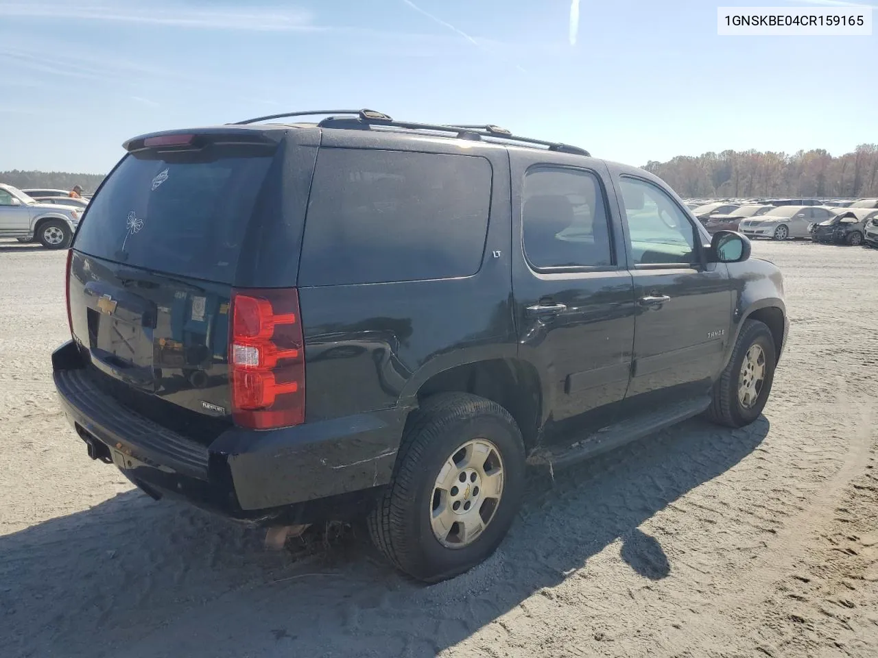 2012 Chevrolet Tahoe K1500 Lt VIN: 1GNSKBE04CR159165 Lot: 77651094