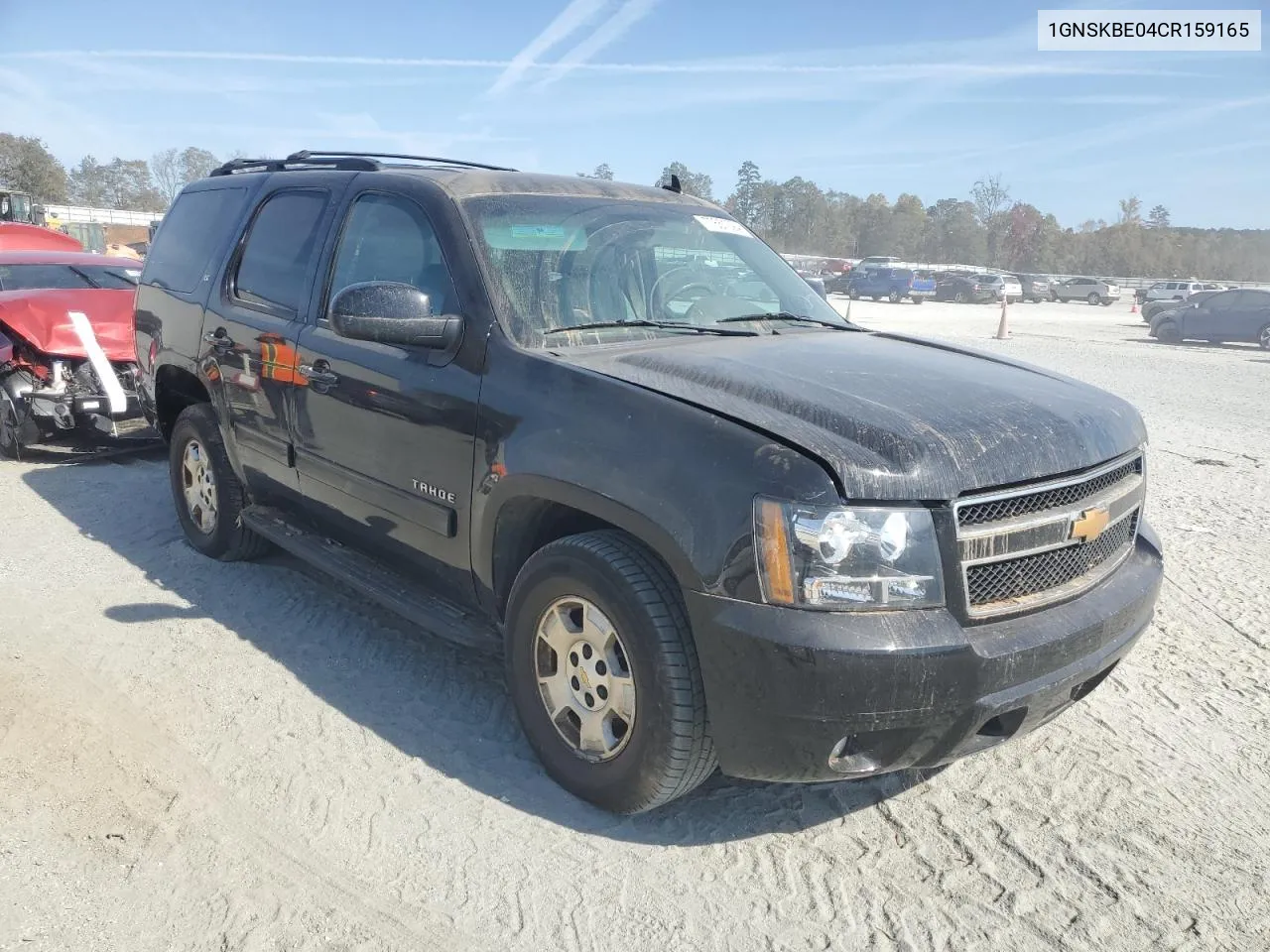 2012 Chevrolet Tahoe K1500 Lt VIN: 1GNSKBE04CR159165 Lot: 77651094