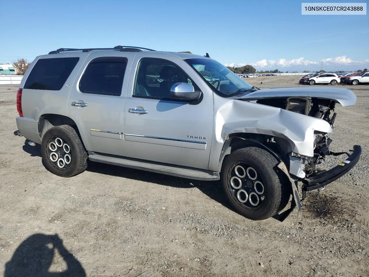 2012 Chevrolet Tahoe K1500 Ltz VIN: 1GNSKCE07CR243888 Lot: 78945774