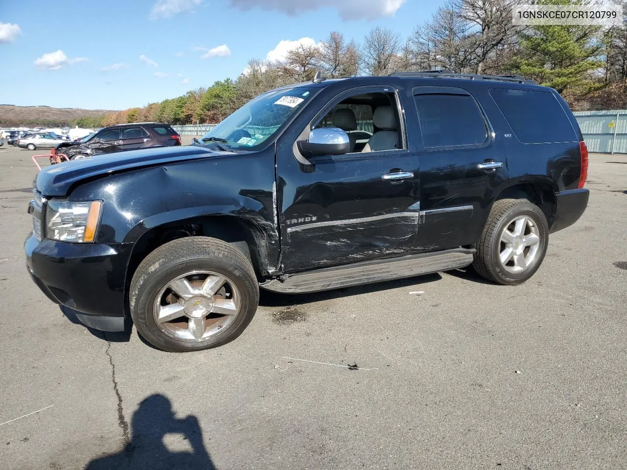 2012 Chevrolet Tahoe K1500 Ltz VIN: 1GNSKCE07CR120799 Lot: 79177954