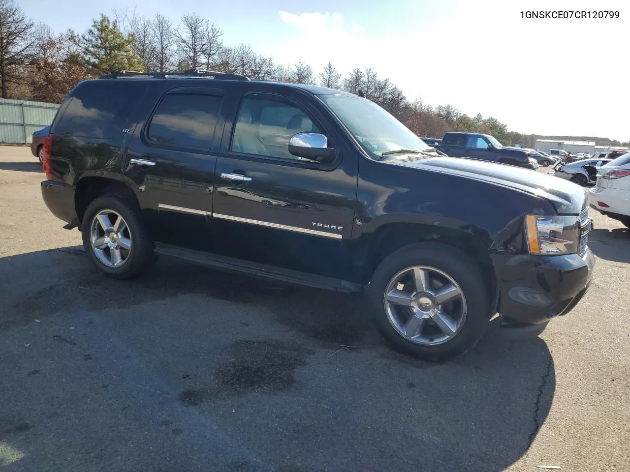 2012 Chevrolet Tahoe K1500 Ltz VIN: 1GNSKCE07CR120799 Lot: 79177954