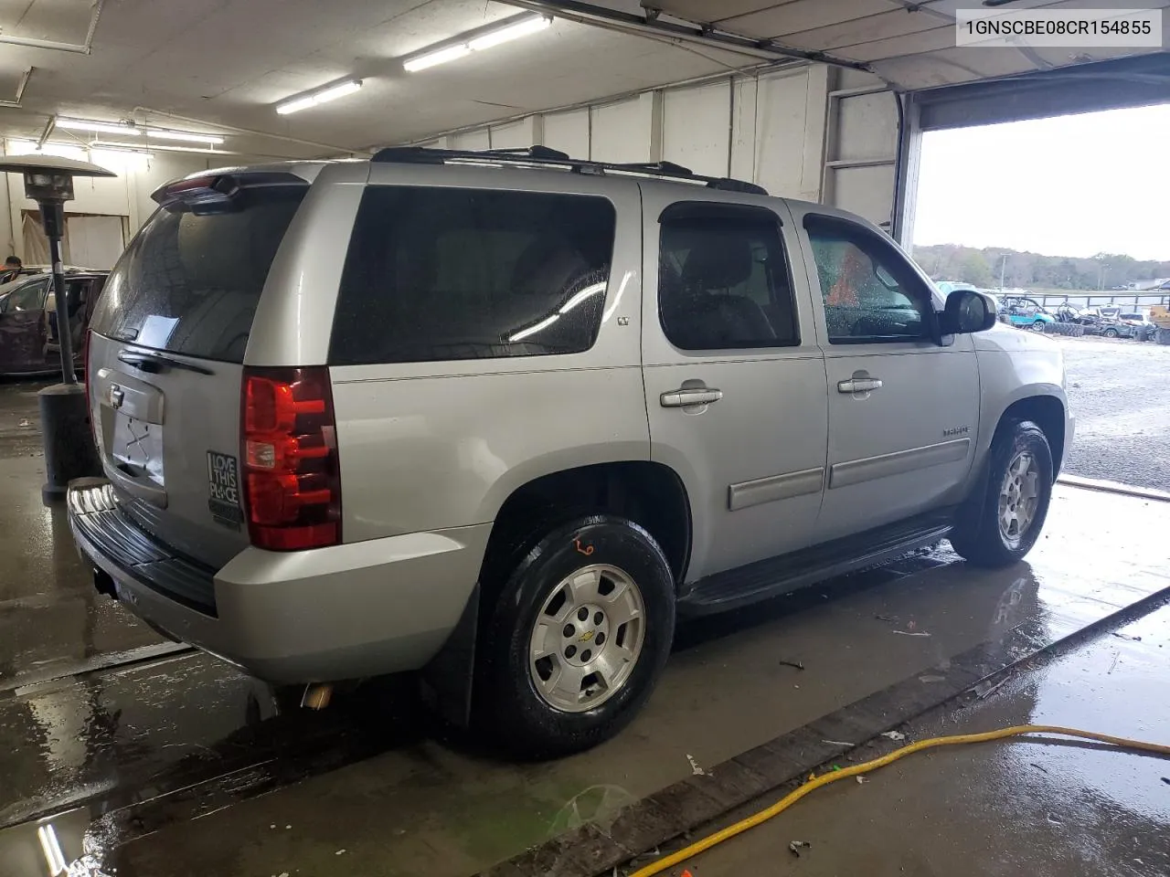 2012 Chevrolet Tahoe C1500 Lt VIN: 1GNSCBE08CR154855 Lot: 79552534