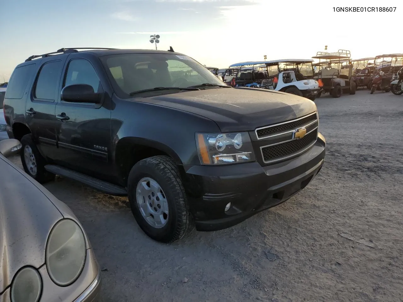 2012 Chevrolet Tahoe K1500 Lt VIN: 1GNSKBE01CR188607 Lot: 79605974