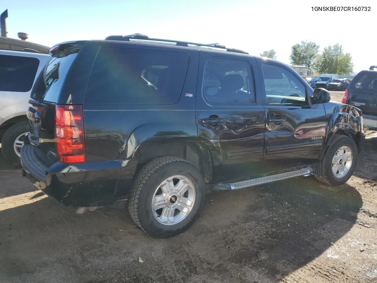 2012 Chevrolet Tahoe K1500 Lt VIN: 1GNSKBE07CR160732 Lot: 80723344