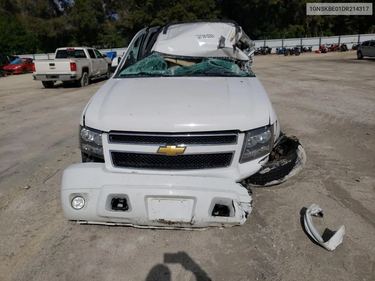 2013 Chevrolet Tahoe K1500 Lt VIN: 1GNSKBE01DR214317 Lot: 37161533