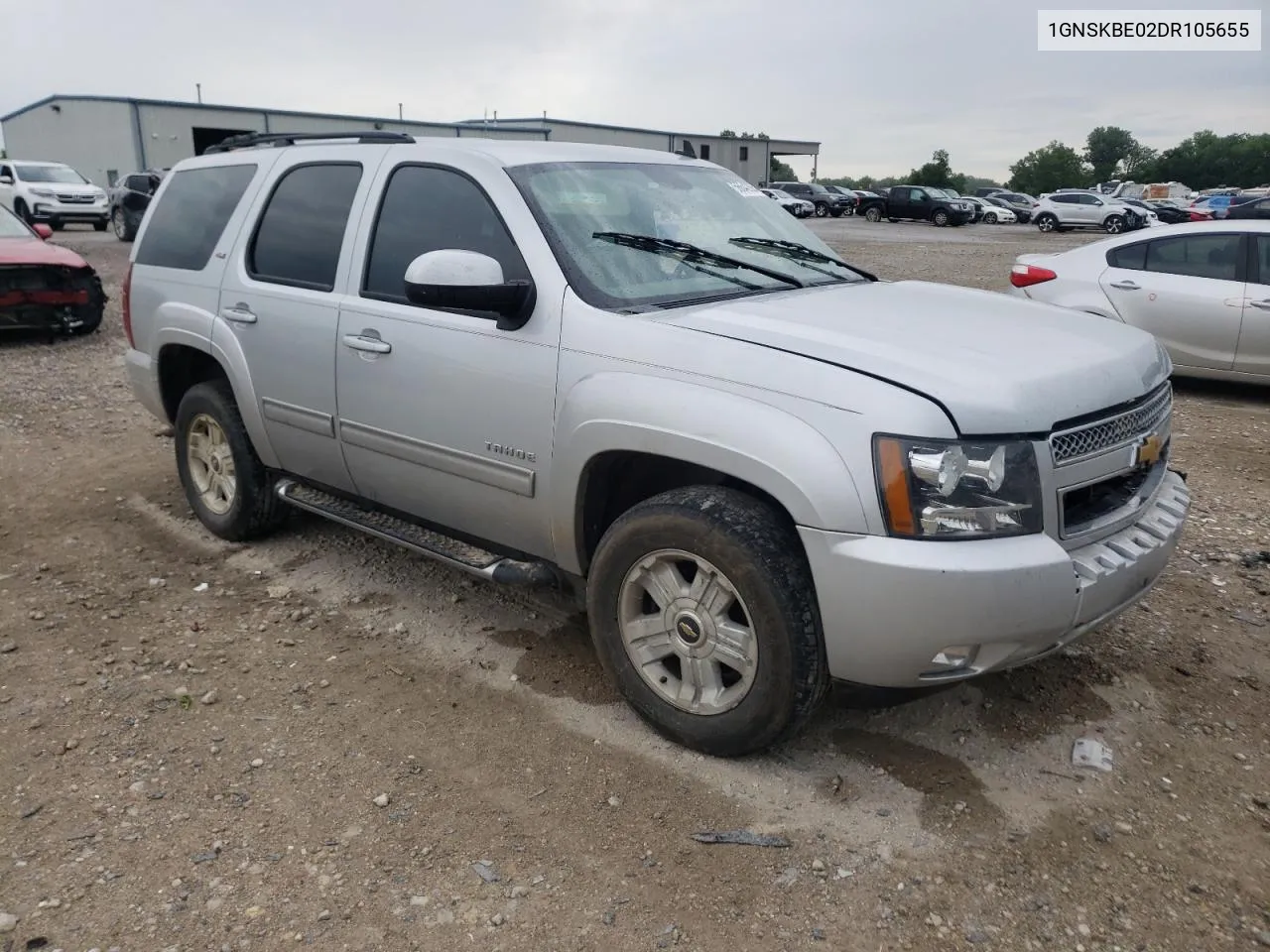 1GNSKBE02DR105655 2013 Chevrolet Tahoe K1500 Lt