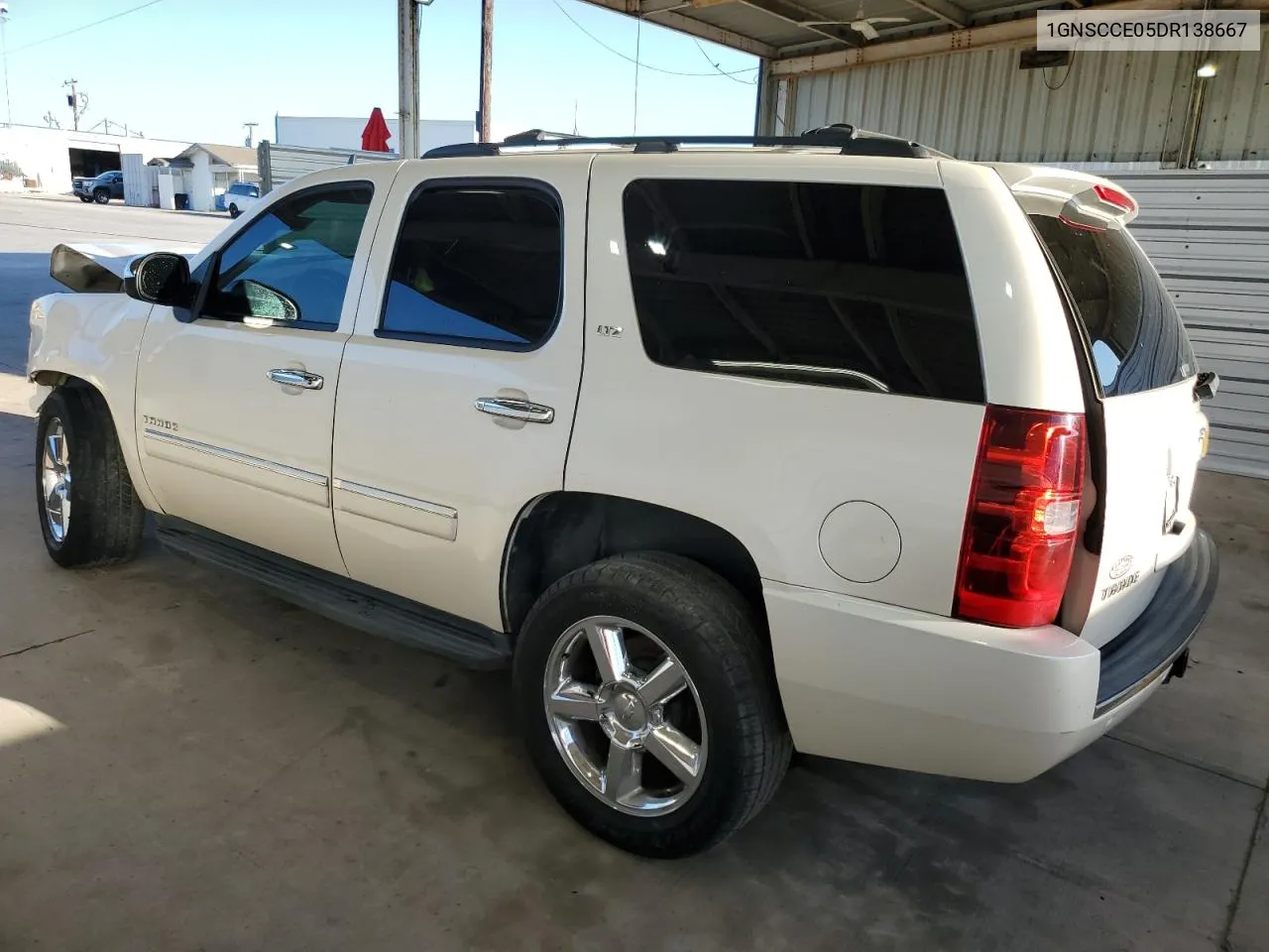 2013 Chevrolet Tahoe C1500 Ltz VIN: 1GNSCCE05DR138667 Lot: 56857644