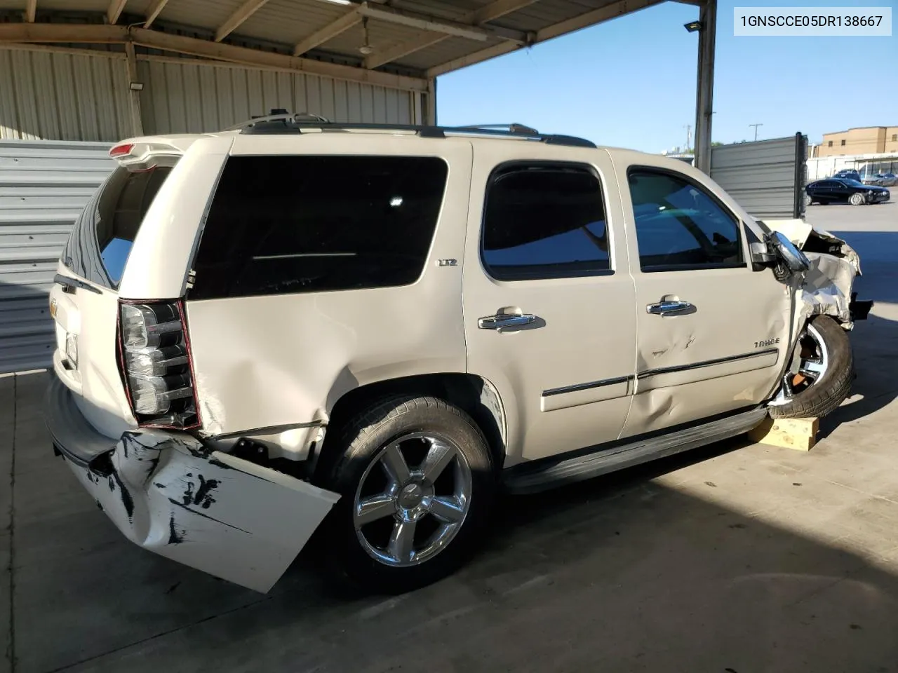 2013 Chevrolet Tahoe C1500 Ltz VIN: 1GNSCCE05DR138667 Lot: 56857644