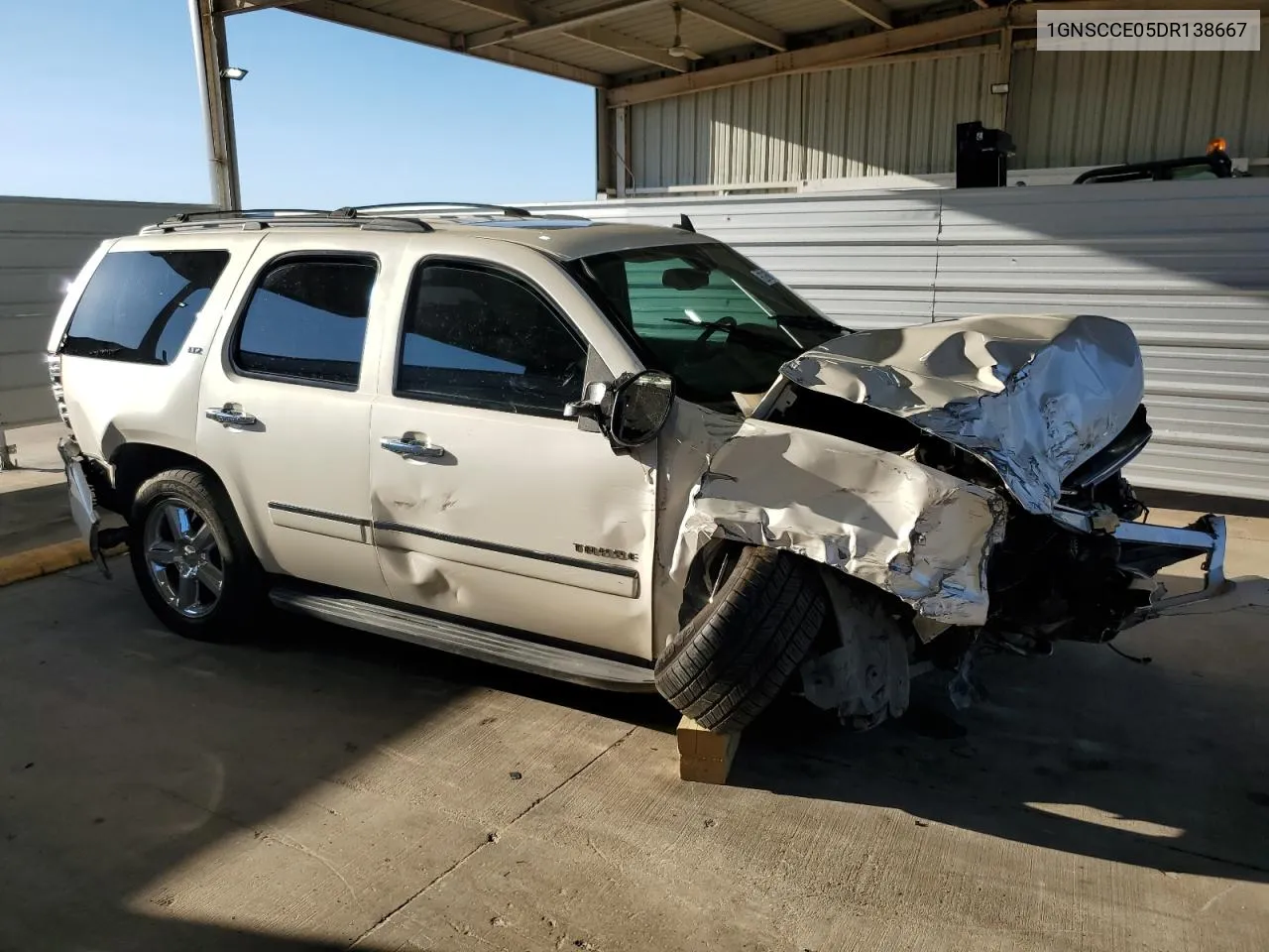 2013 Chevrolet Tahoe C1500 Ltz VIN: 1GNSCCE05DR138667 Lot: 56857644