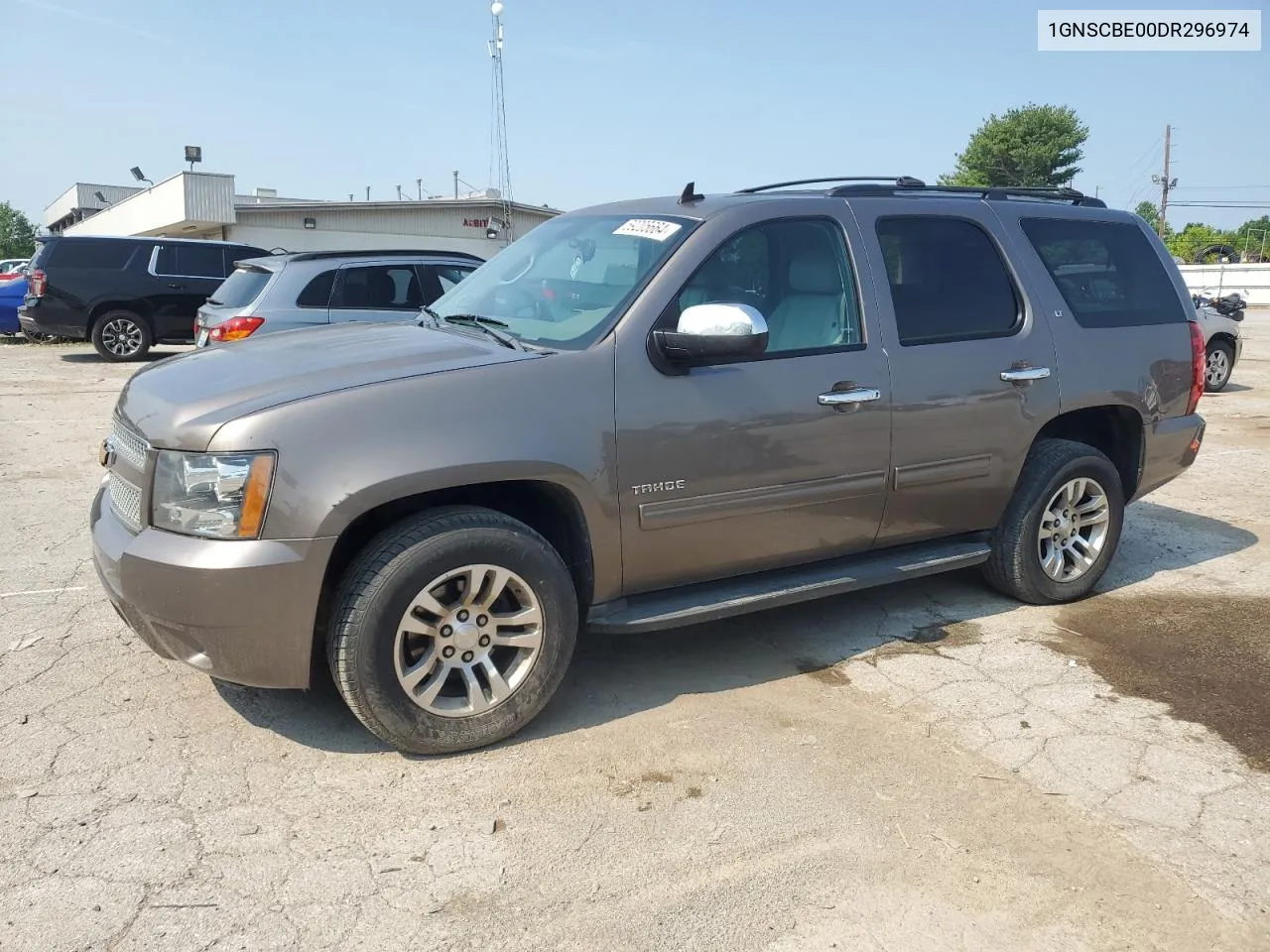 2013 Chevrolet Tahoe C1500 Lt VIN: 1GNSCBE00DR296974 Lot: 59205664