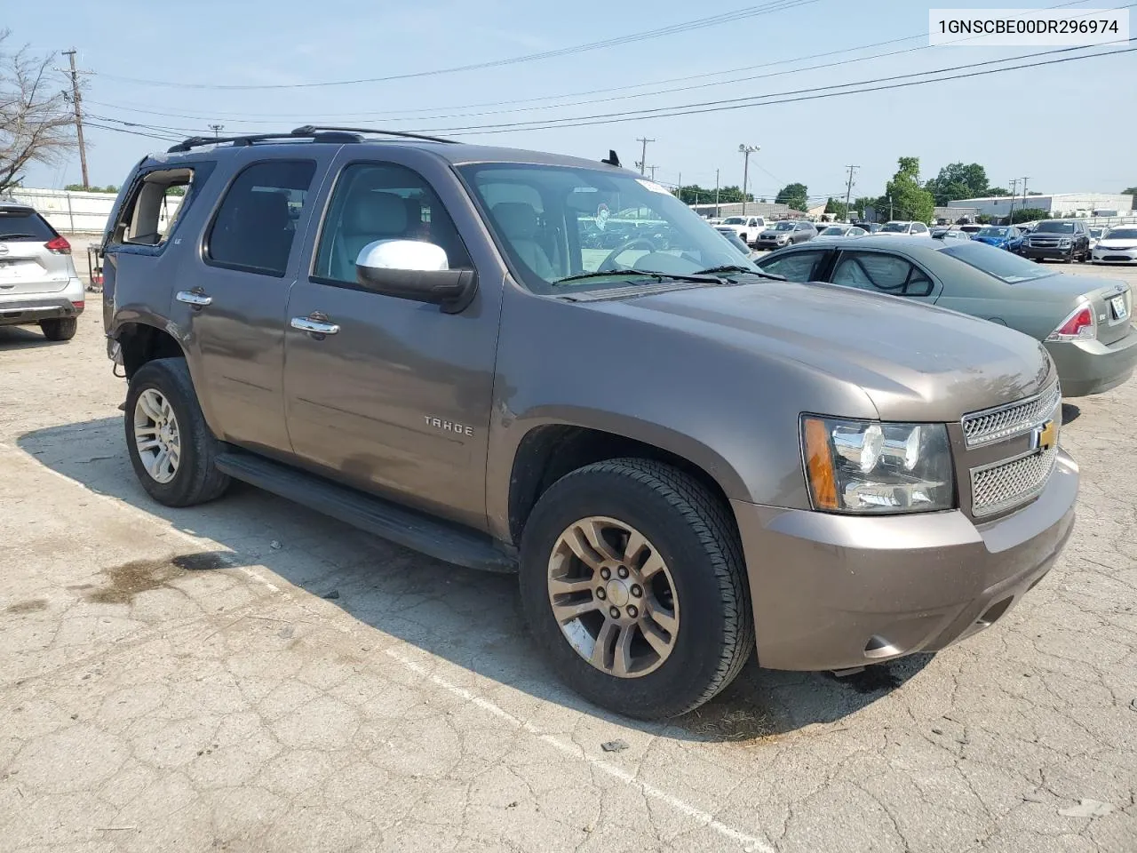 2013 Chevrolet Tahoe C1500 Lt VIN: 1GNSCBE00DR296974 Lot: 59205664