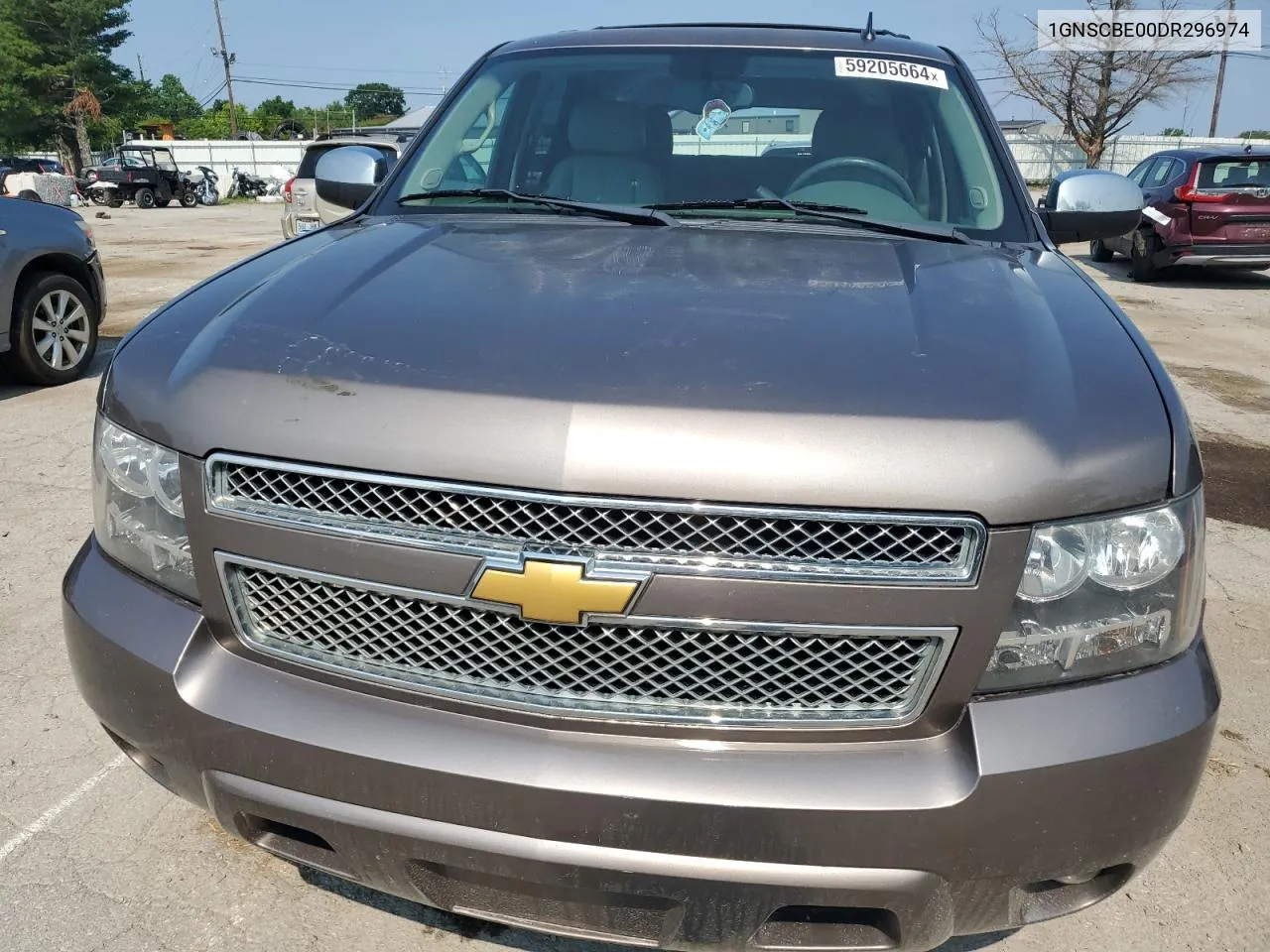 2013 Chevrolet Tahoe C1500 Lt VIN: 1GNSCBE00DR296974 Lot: 59205664