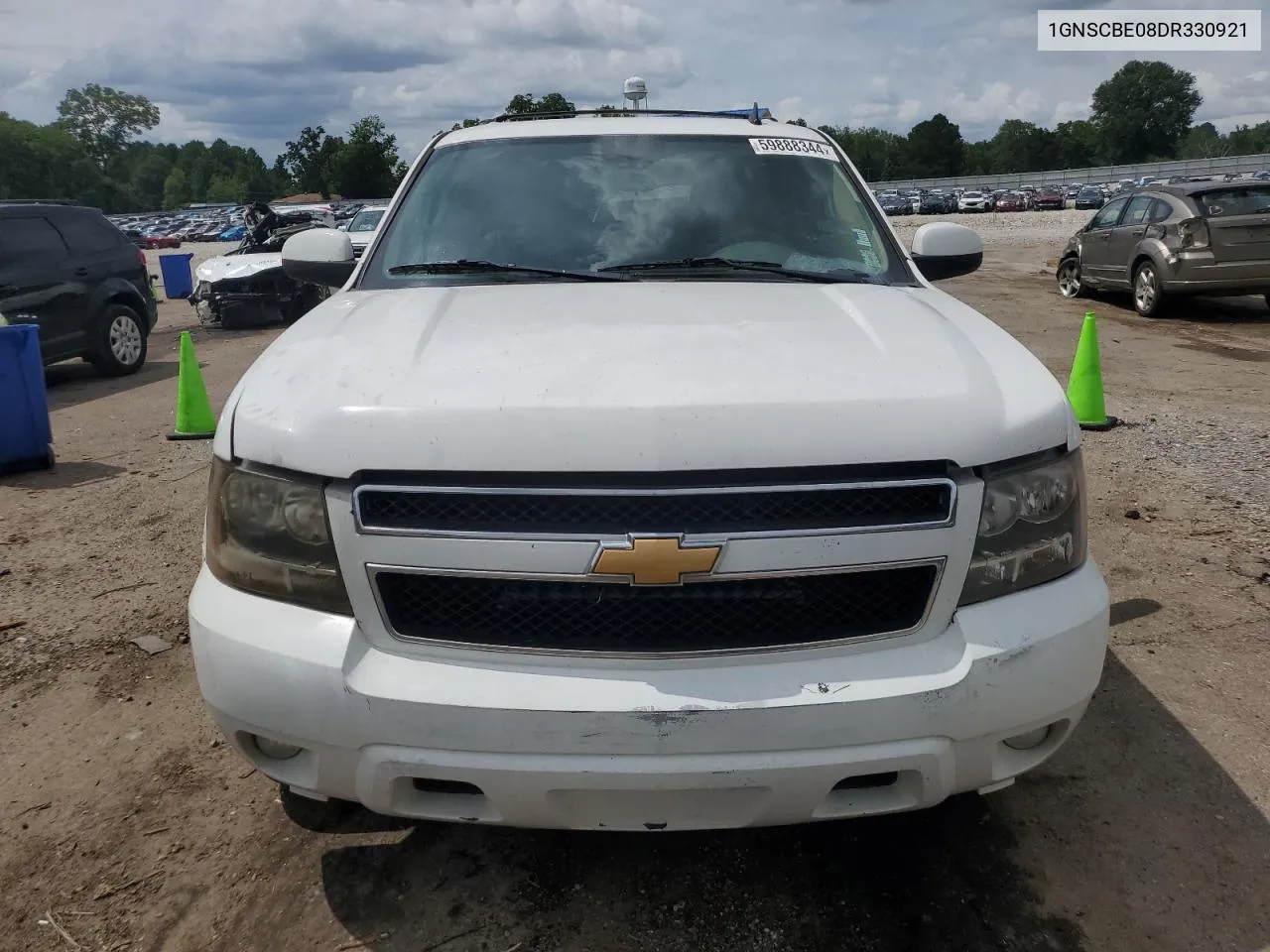 2013 Chevrolet Tahoe C1500 Lt VIN: 1GNSCBE08DR330921 Lot: 59888344