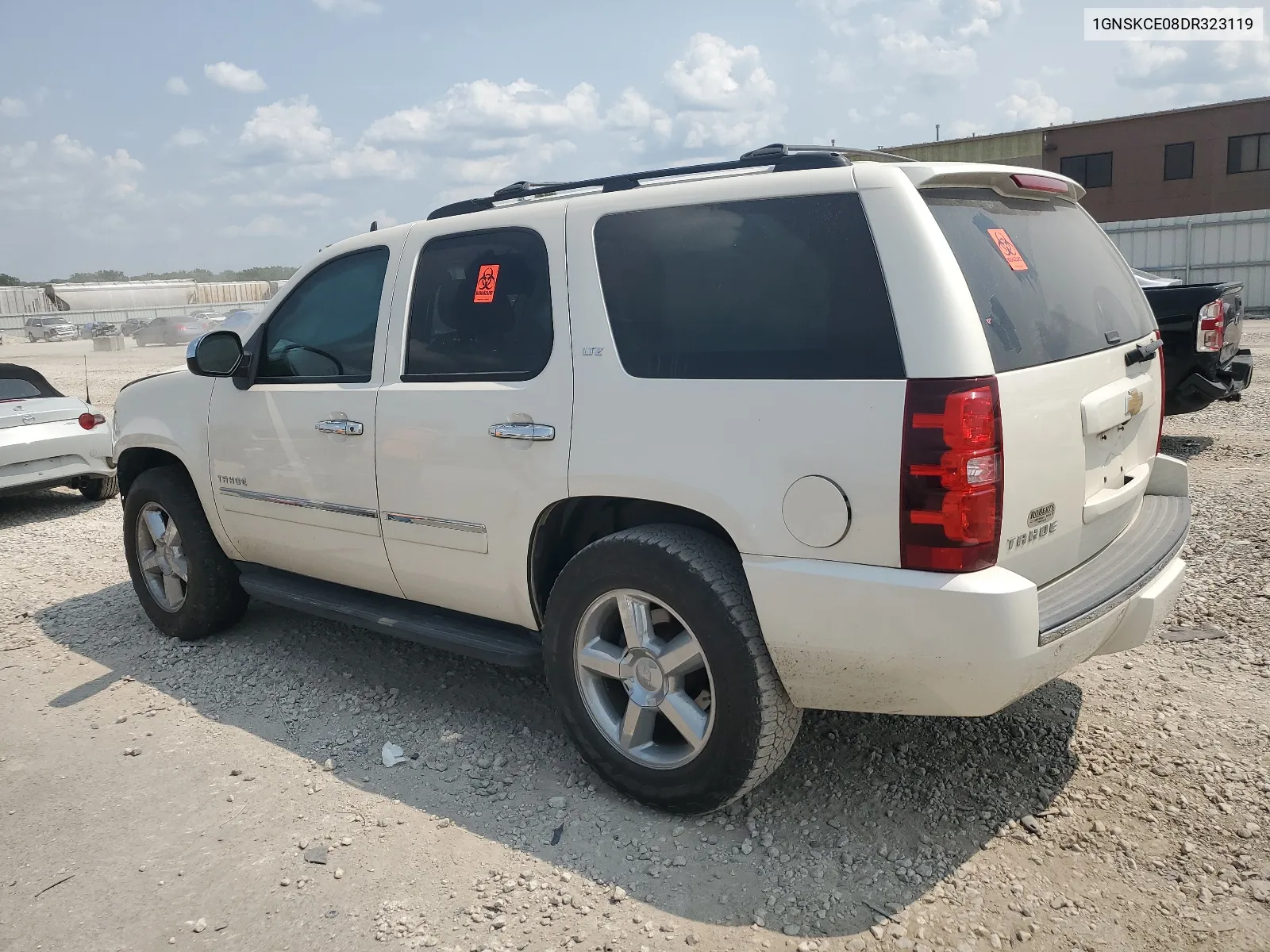 2013 Chevrolet Tahoe K1500 Ltz VIN: 1GNSKCE08DR323119 Lot: 64512994