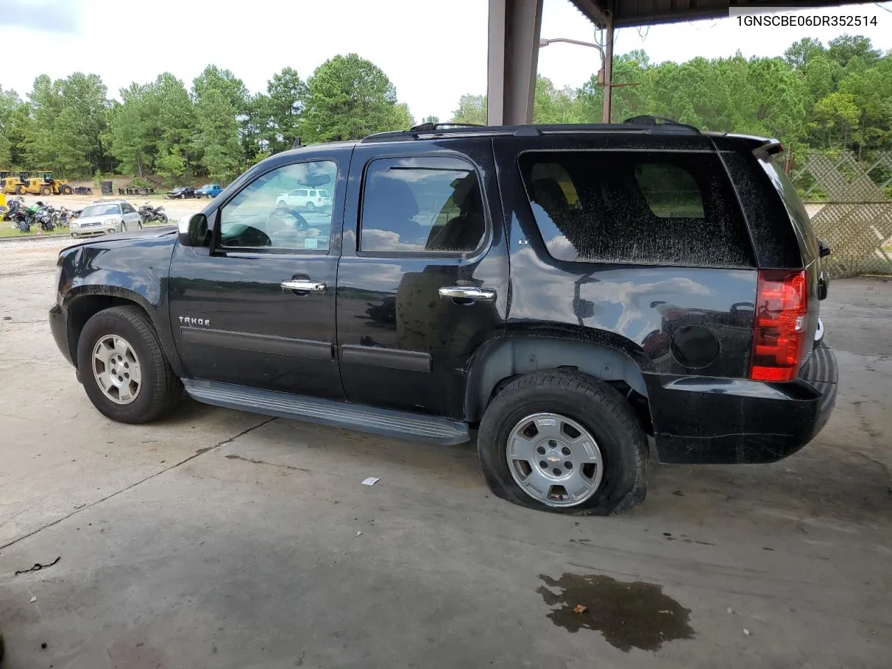 2013 Chevrolet Tahoe C1500 Lt VIN: 1GNSCBE06DR352514 Lot: 65030744