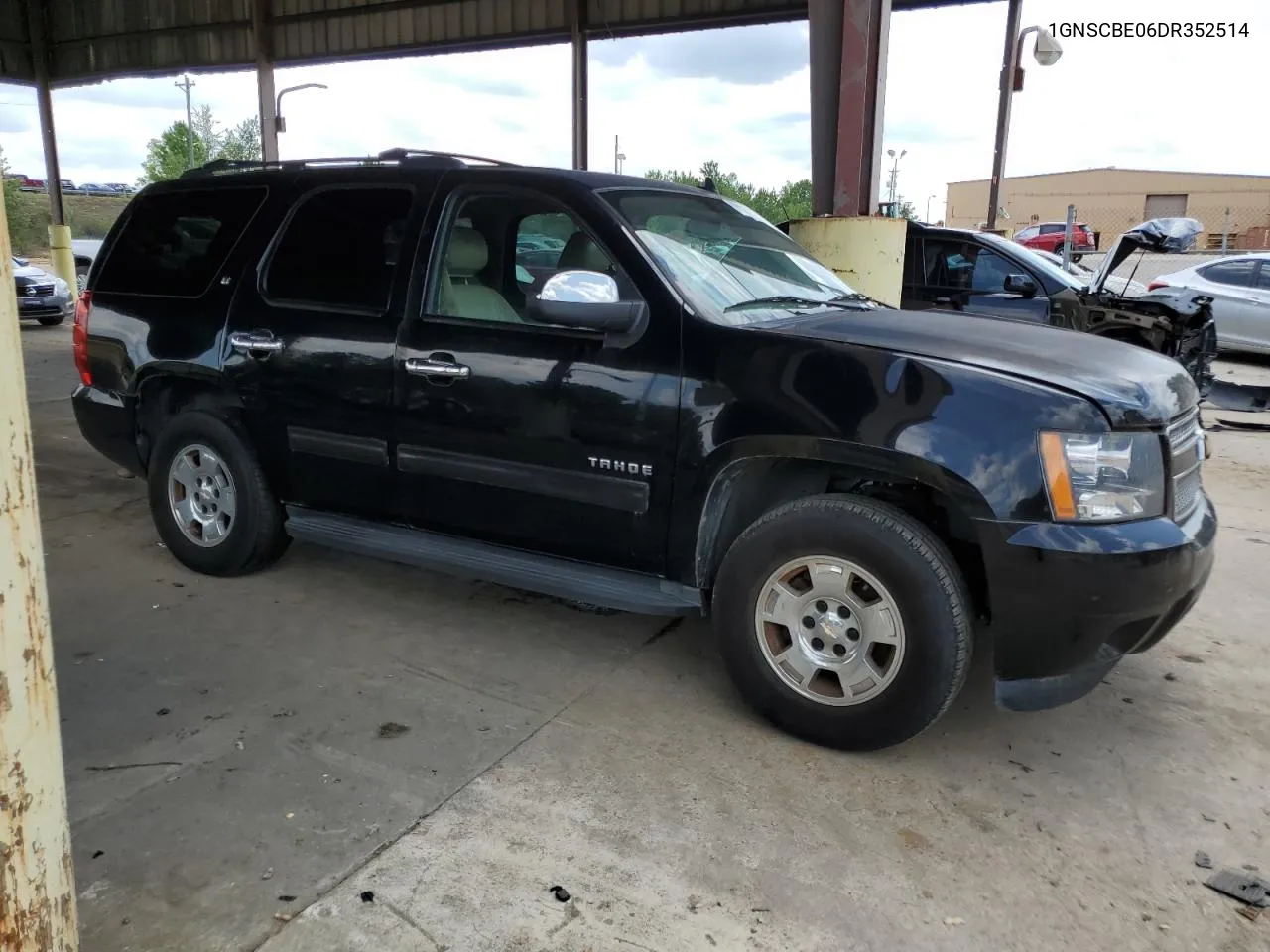 2013 Chevrolet Tahoe C1500 Lt VIN: 1GNSCBE06DR352514 Lot: 65030744