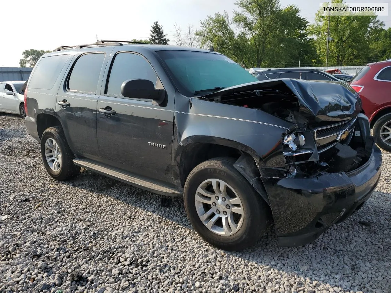 1GNSKAE00DR200886 2013 Chevrolet Tahoe K1500 Ls