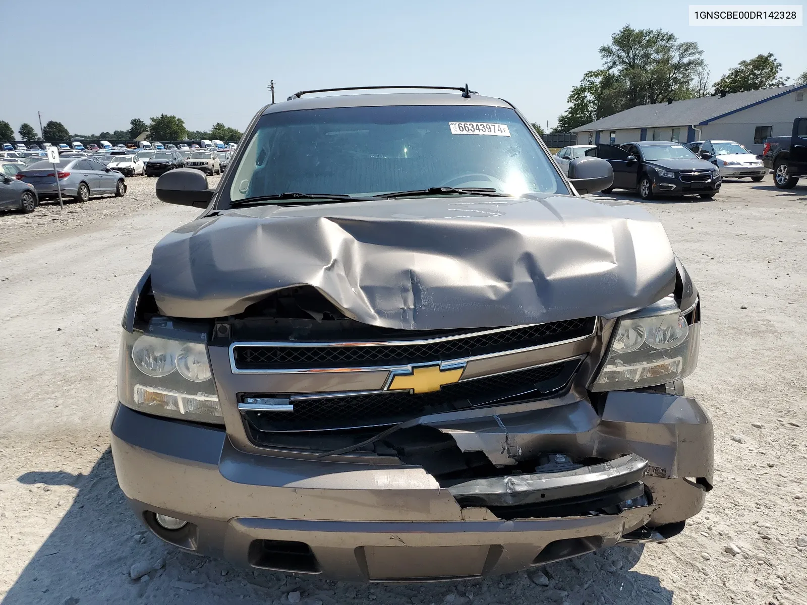 2013 Chevrolet Tahoe C1500 Lt VIN: 1GNSCBE00DR142328 Lot: 66343974