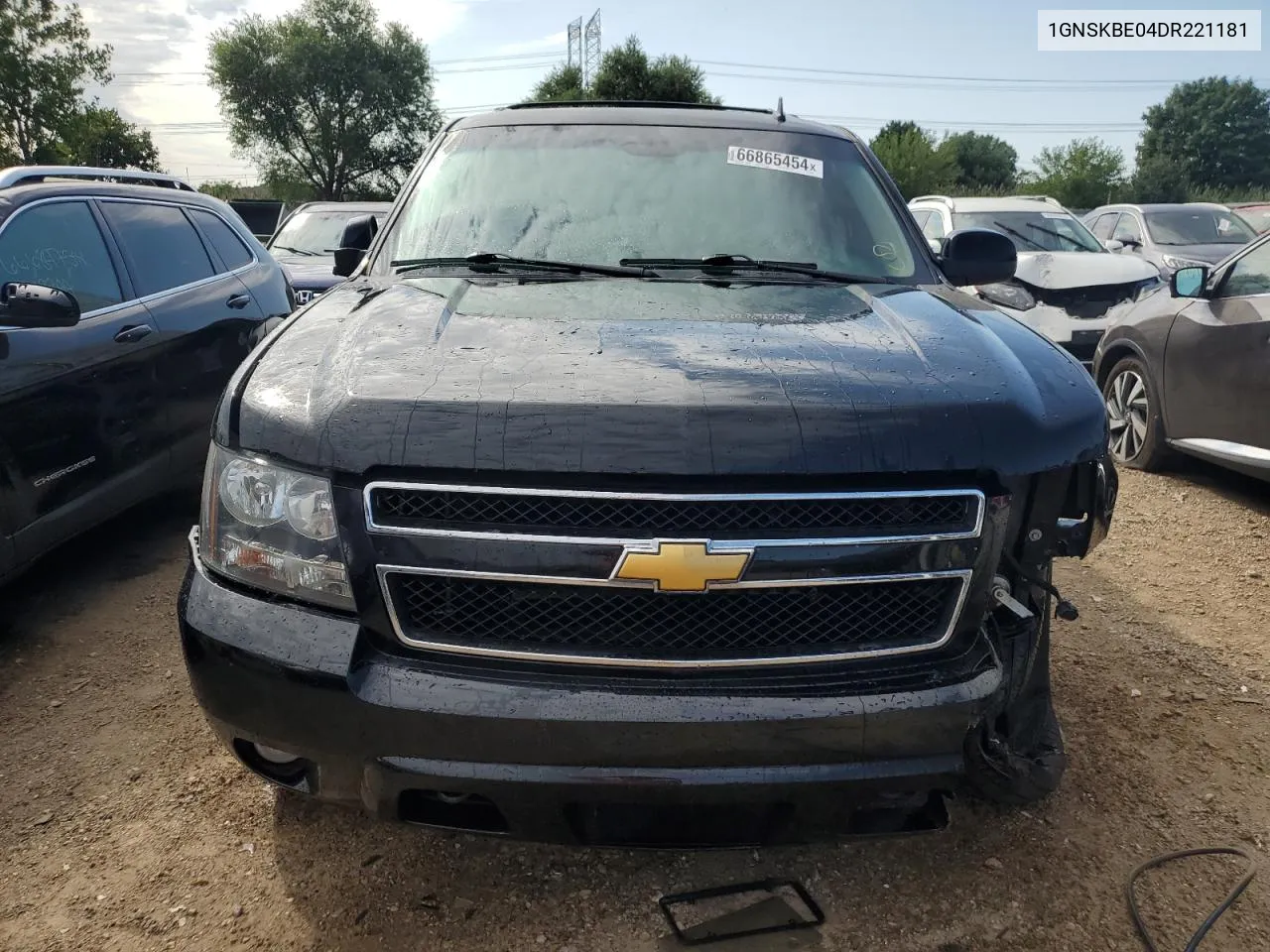 2013 Chevrolet Tahoe K1500 Lt VIN: 1GNSKBE04DR221181 Lot: 66865454