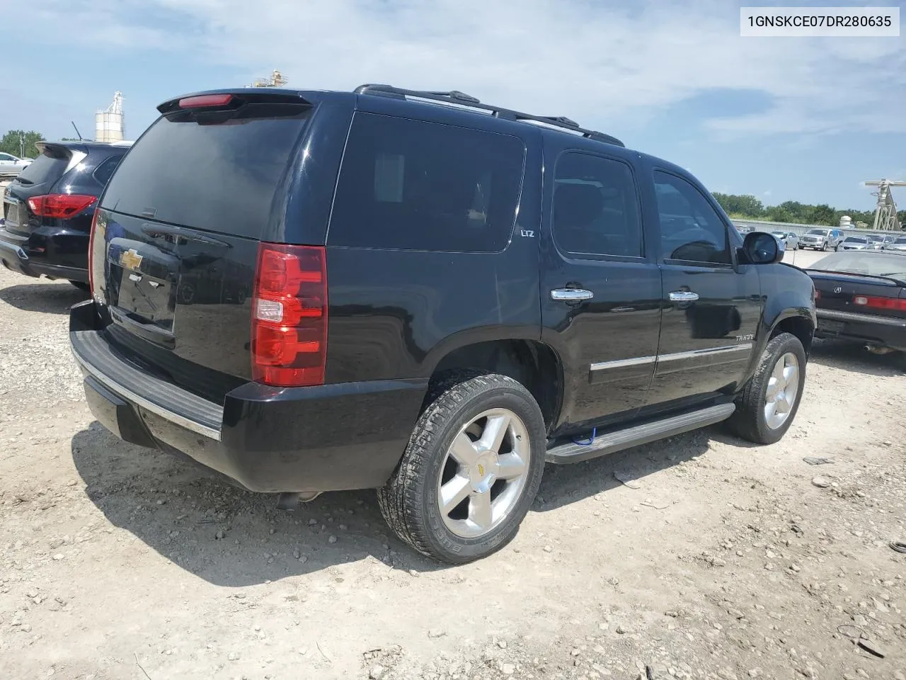 1GNSKCE07DR280635 2013 Chevrolet Tahoe K1500 Ltz