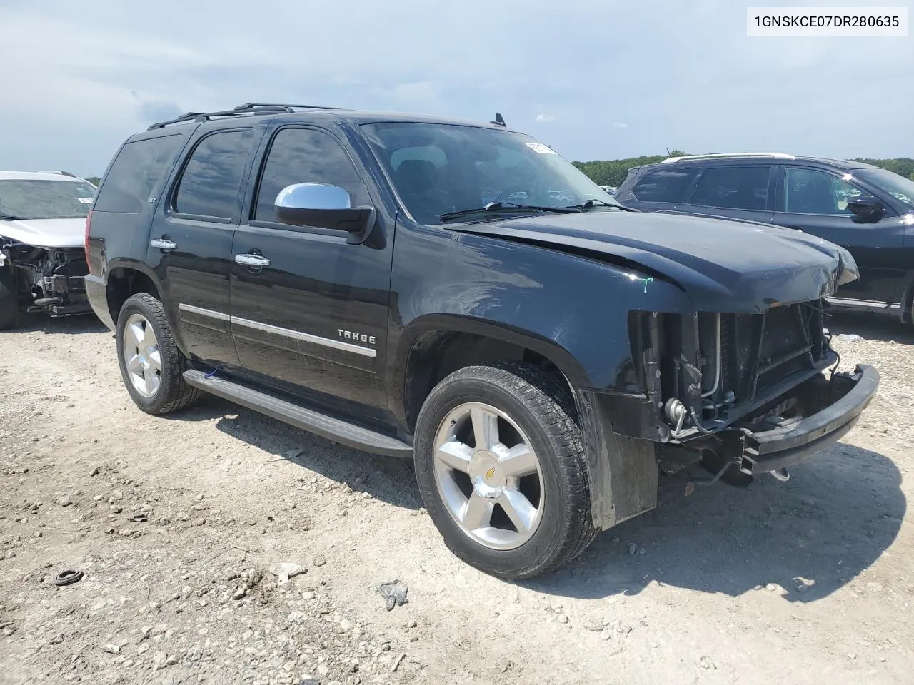 1GNSKCE07DR280635 2013 Chevrolet Tahoe K1500 Ltz