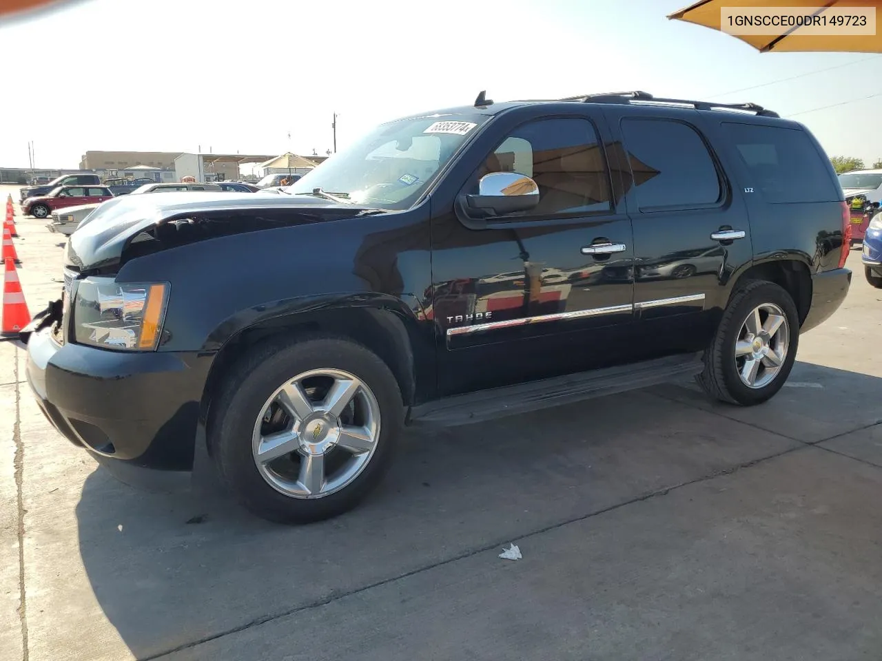 2013 Chevrolet Tahoe C1500 Ltz VIN: 1GNSCCE00DR149723 Lot: 68353774