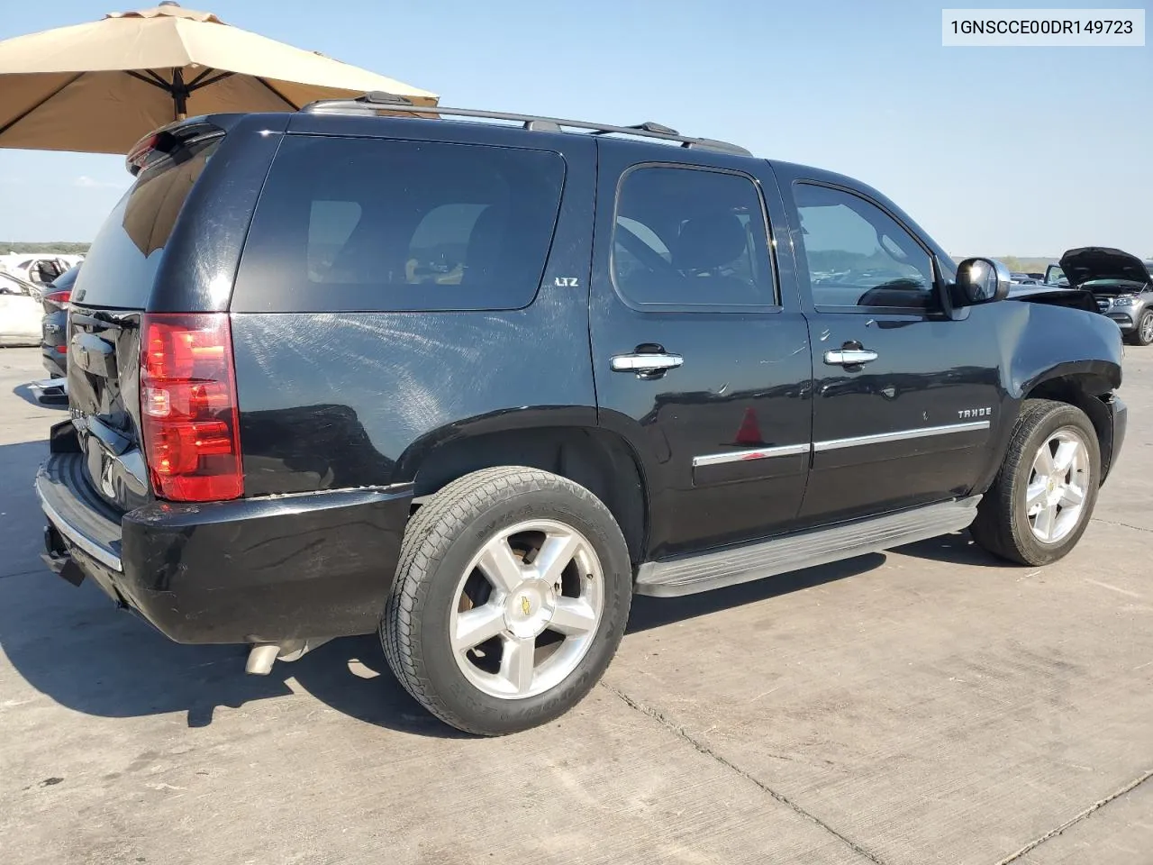 2013 Chevrolet Tahoe C1500 Ltz VIN: 1GNSCCE00DR149723 Lot: 68353774