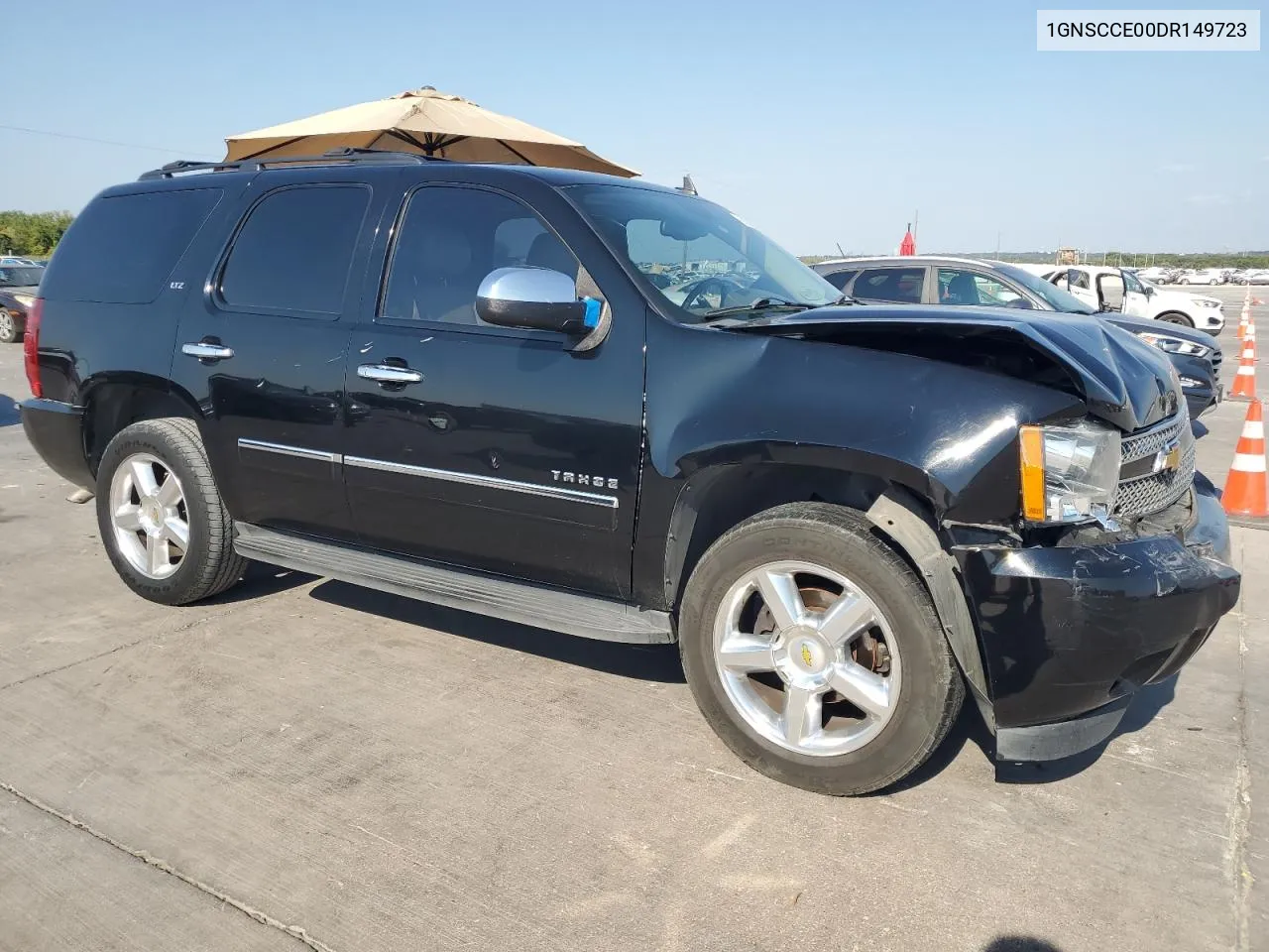 2013 Chevrolet Tahoe C1500 Ltz VIN: 1GNSCCE00DR149723 Lot: 68353774