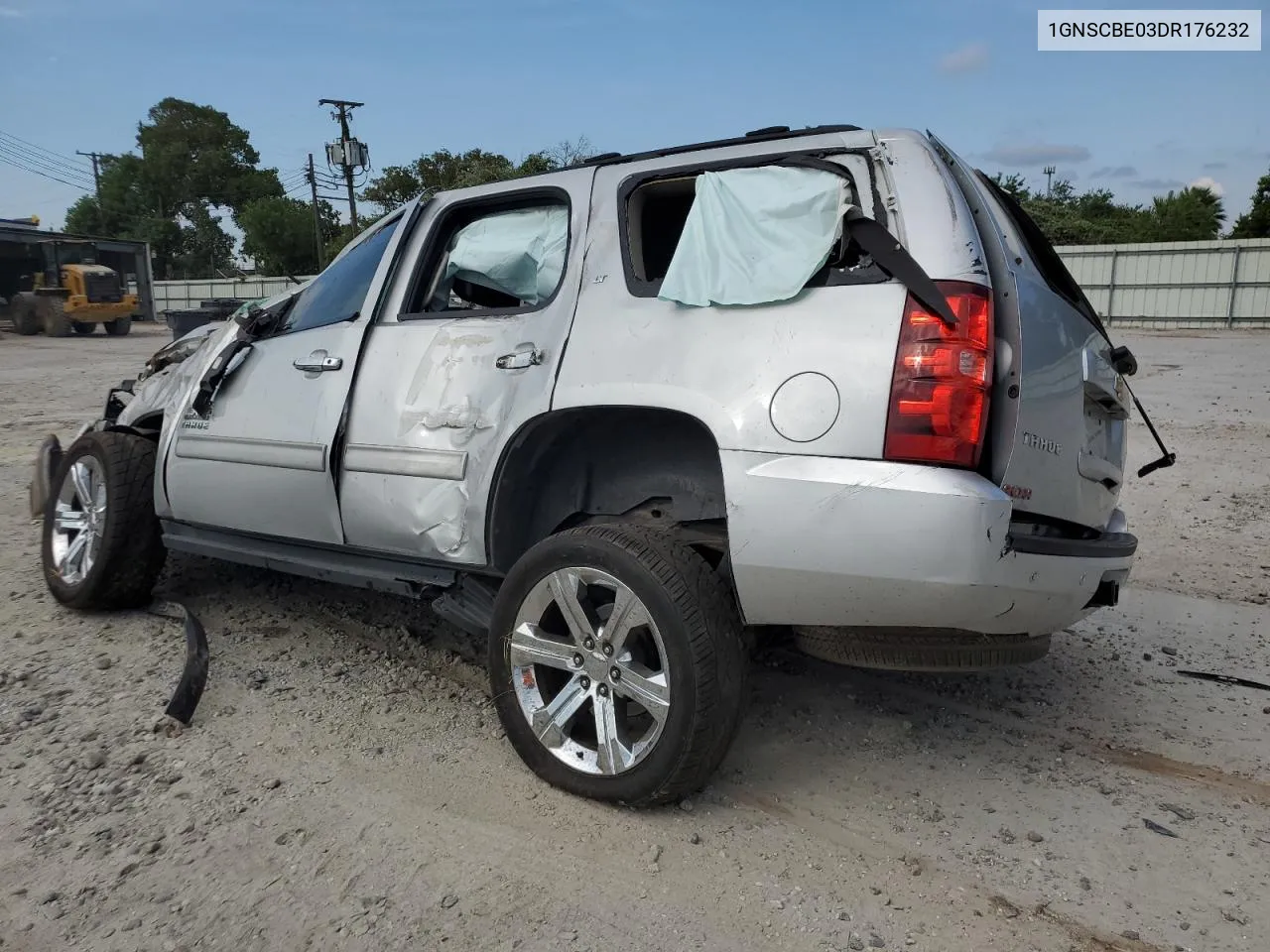 2013 Chevrolet Tahoe C1500 Lt VIN: 1GNSCBE03DR176232 Lot: 68634844