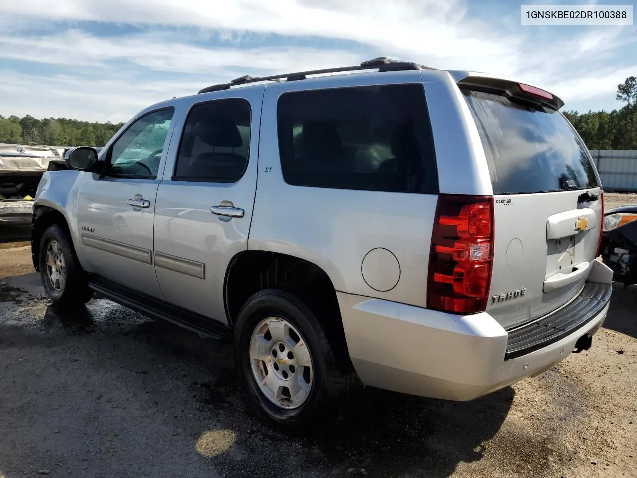 1GNSKBE02DR100388 2013 Chevrolet Tahoe K1500 Lt