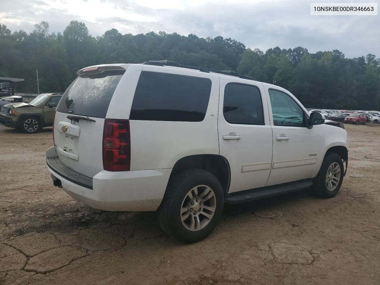 1GNSKBE00DR346663 2013 Chevrolet Tahoe K1500 Lt