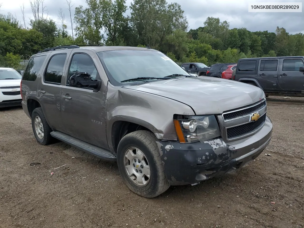 1GNSKBE08DR289029 2013 Chevrolet Tahoe K1500 Lt