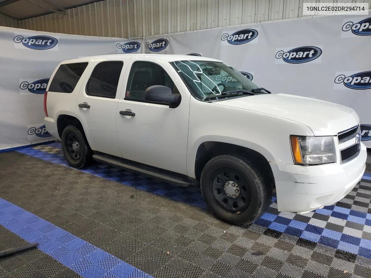 2013 Chevrolet Tahoe Police VIN: 1GNLC2E02DR294714 Lot: 70278754