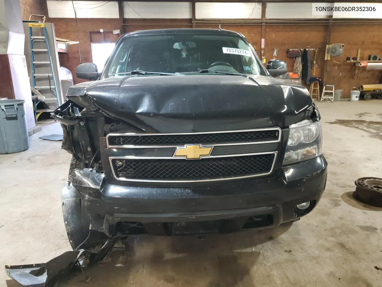 2013 Chevrolet Tahoe K1500 Lt VIN: 1GNSKBE06DR352306 Lot: 70370274