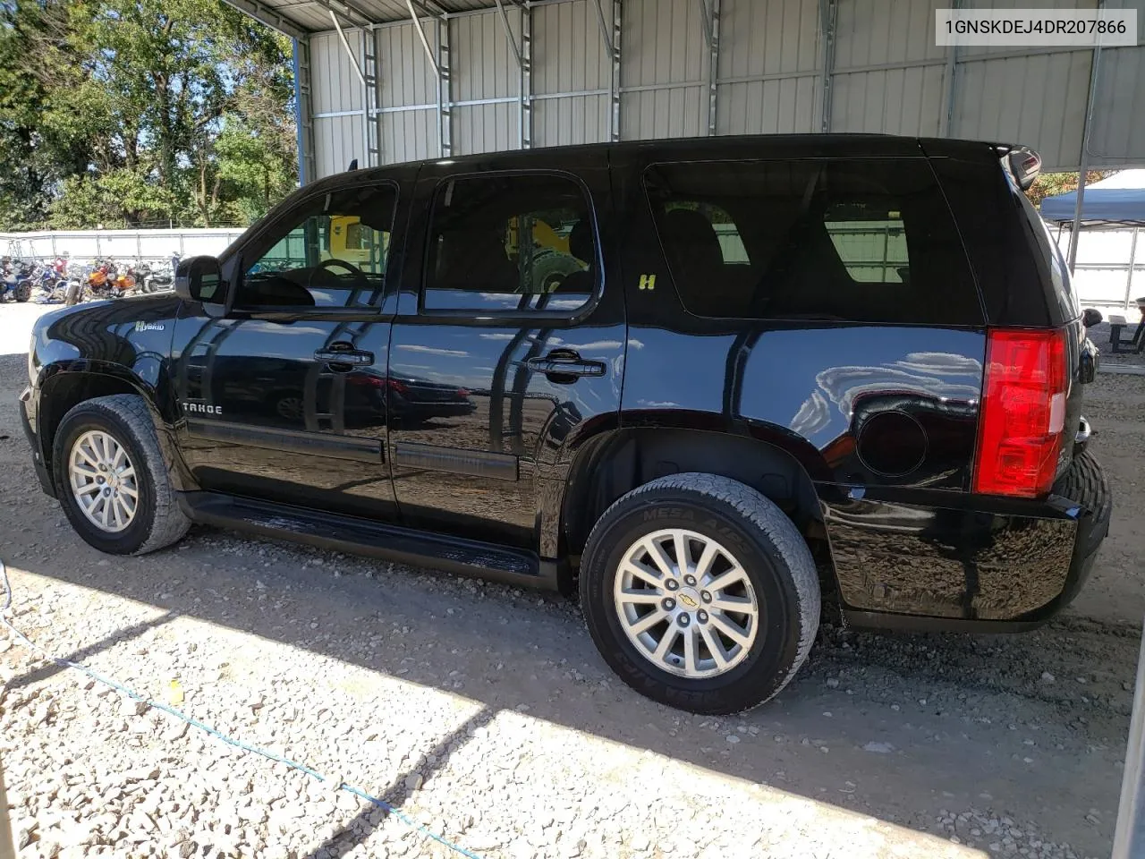 2013 Chevrolet Tahoe Hybrid VIN: 1GNSKDEJ4DR207866 Lot: 71076104